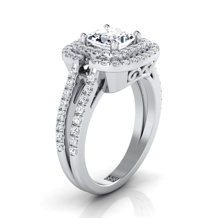 The Michelle Select Engagement Ring, made to order in our Los Angeles atelier