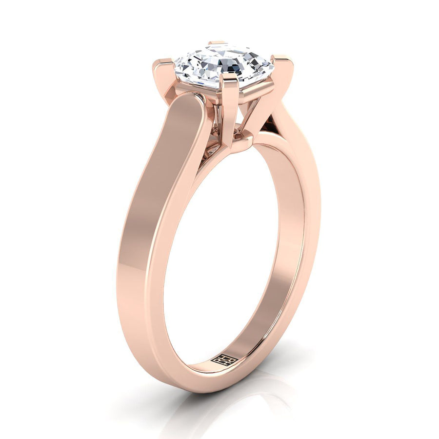 The Charlotte Engagement Ring, made to order in our Los Angeles atelier