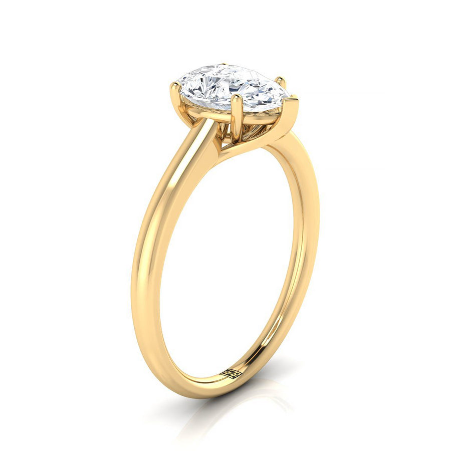 The Viola Engagement Ring, made to order in our Los Angeles atelier