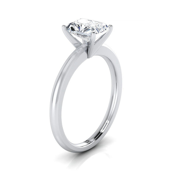 The Gilda Select Solitaire Engagement Ring with Lab Diamond in Platinum - view 2