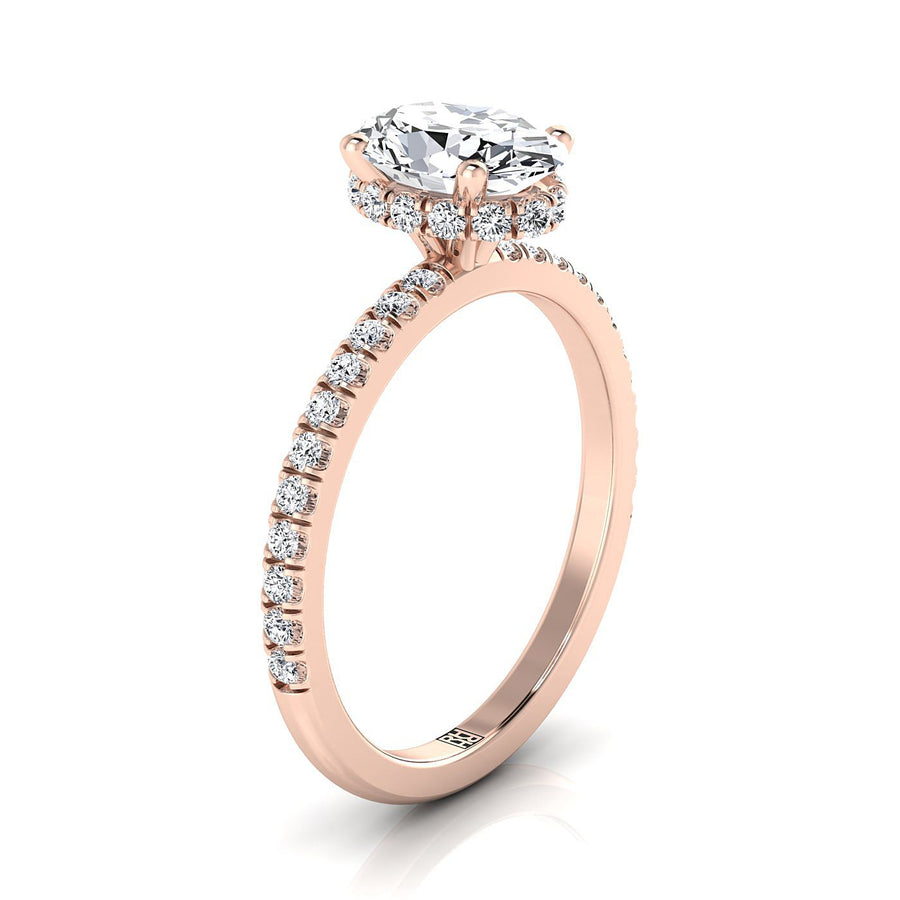 The Elliott Select Engagement Ring, made to order in our Los Angeles atelier