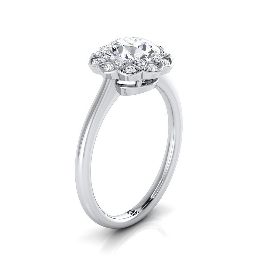 The Iris Select Engagement Ring, made to order in our Los Angeles atelier