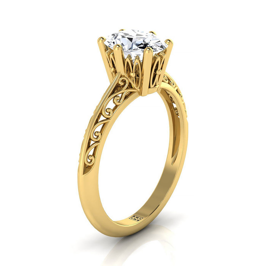 The Layla Select Engagement Ring, made to order in our Los Angeles atelier