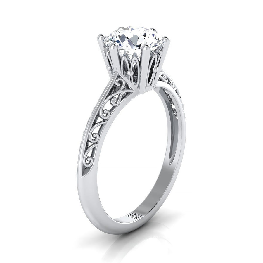The Layla Engagement Ring, made to order in our Los Angeles atelier