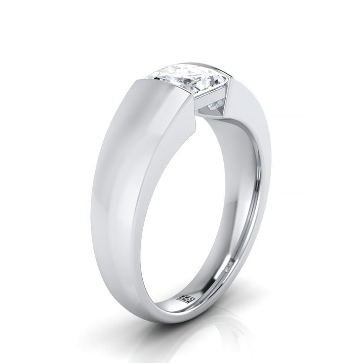 The Lola Select Solitaire Engagement Ring with Lab Diamond in Platinum - view 2