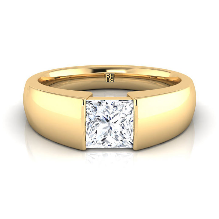 The Lola Select Solitaire Engagement Ring with Lab Diamond in 18K Yellow Gold - view 1