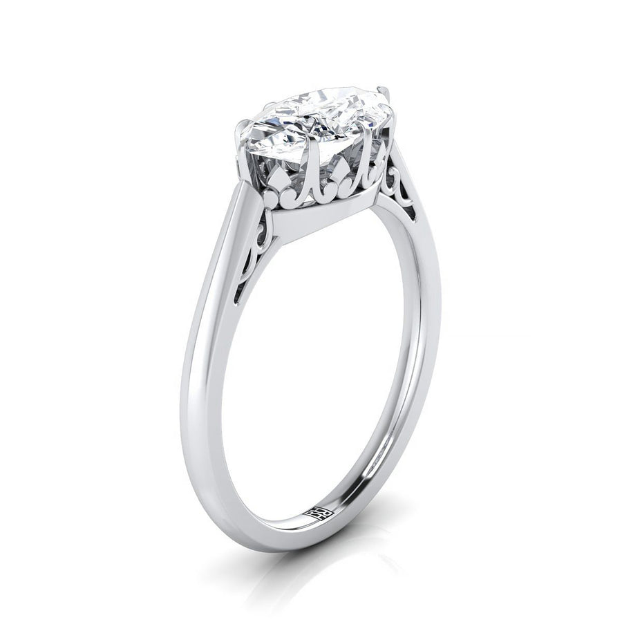 The Natalia Engagement Ring, made to order in our Los Angeles atelier