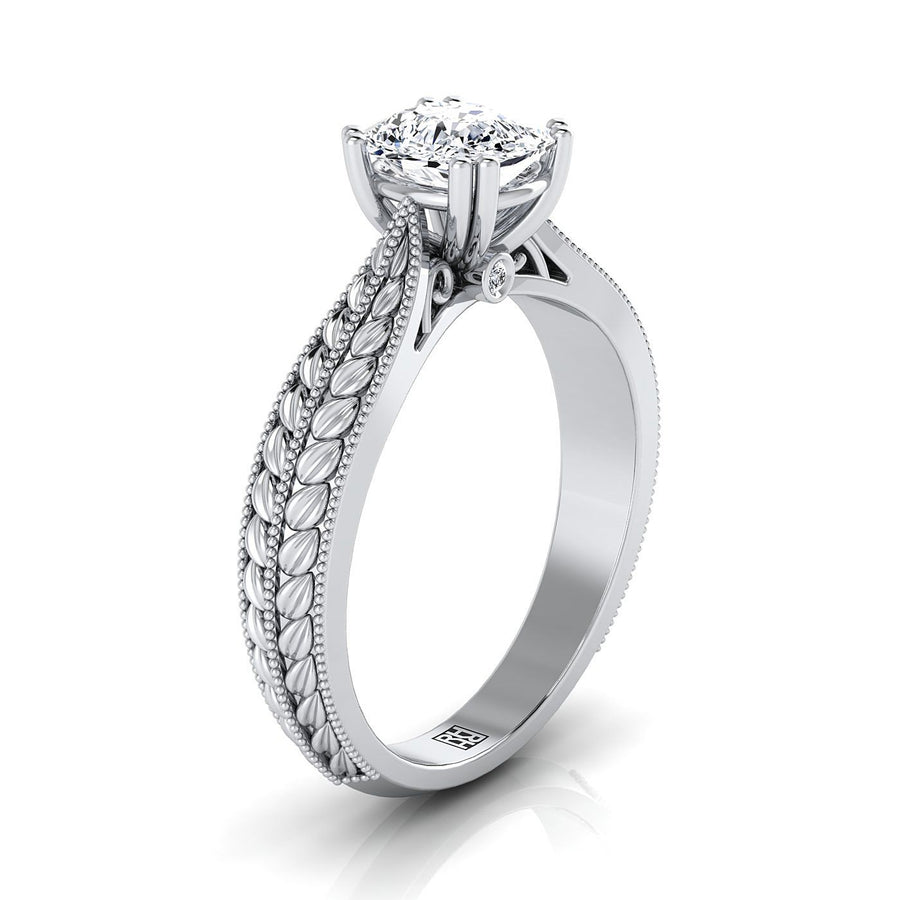 The Ophelia Engagement Ring, made to order in our Los Angeles atelier