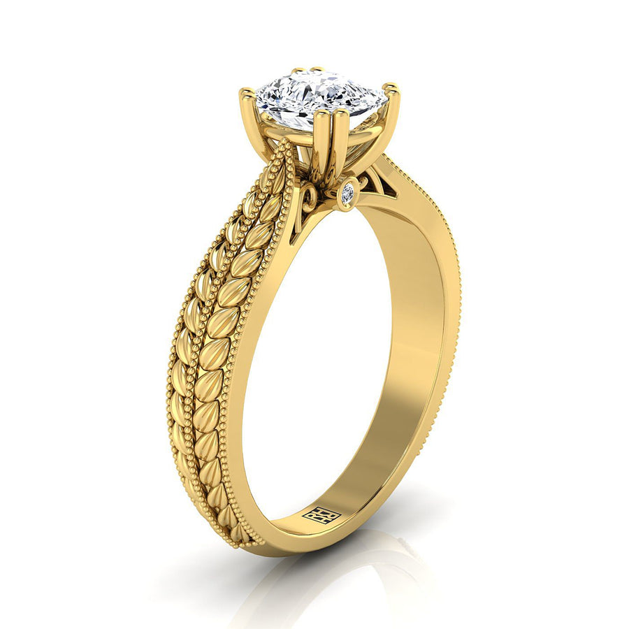 The Ophelia Engagement Ring, made to order in our Los Angeles atelier