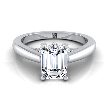 The Rio Select Solitaire Engagement Ring with Lab Diamond in Platinum - view 1