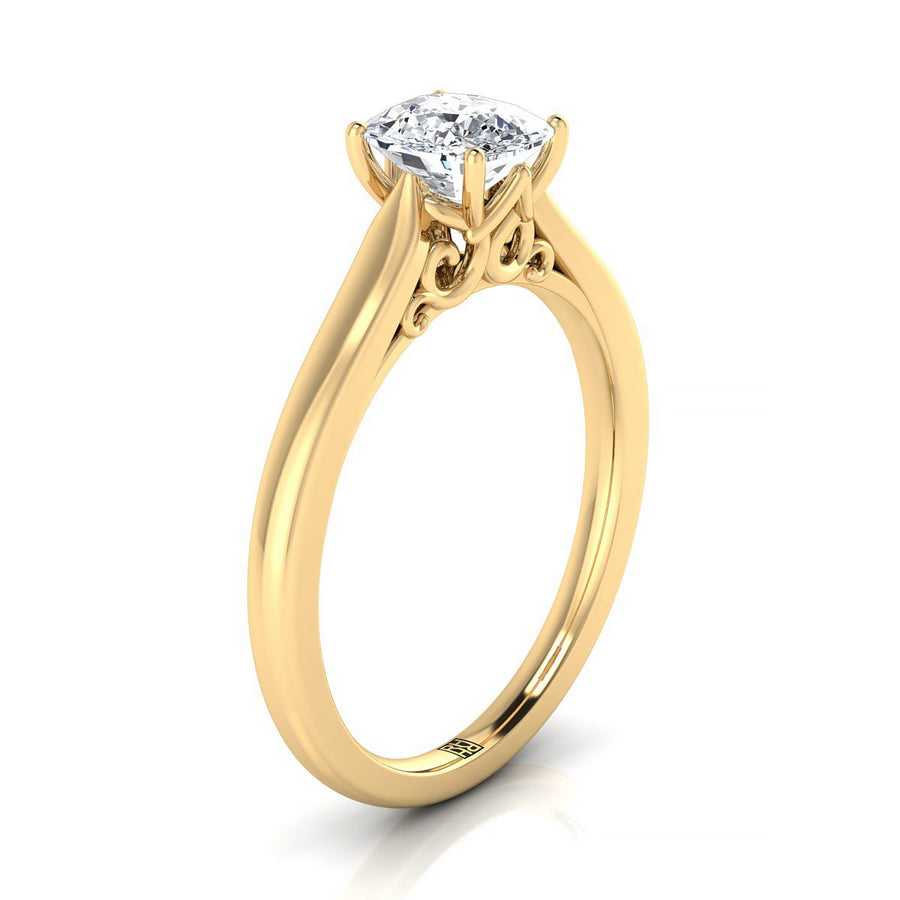 The Rosalie Engagement Ring, made to order in our Los Angeles atelier