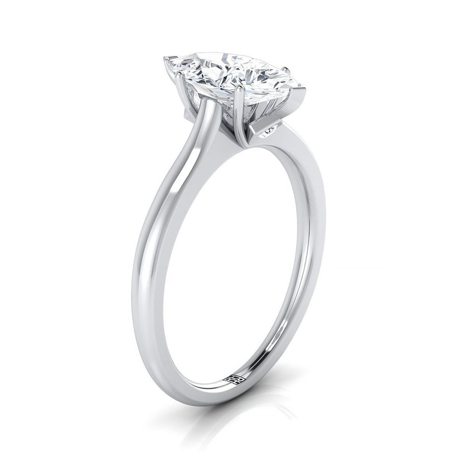 The Rosanna Engagement Ring, made to order in our Los Angeles atelier
