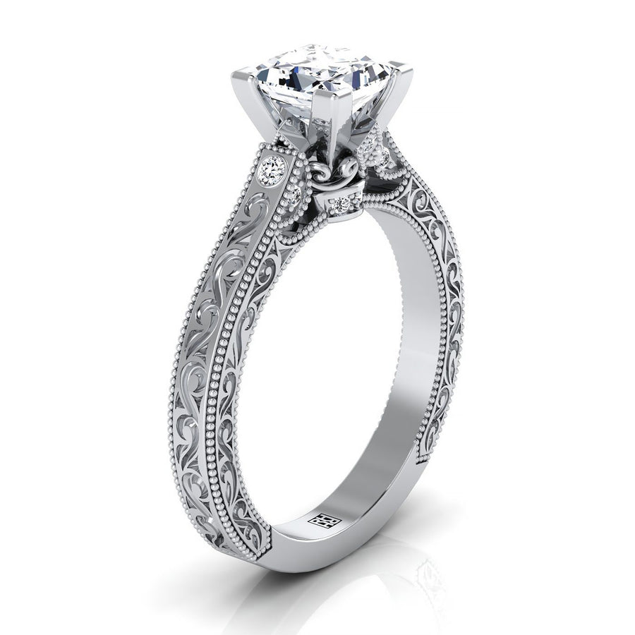 The Stella Engagement Ring, made to order in our Los Angeles atelier