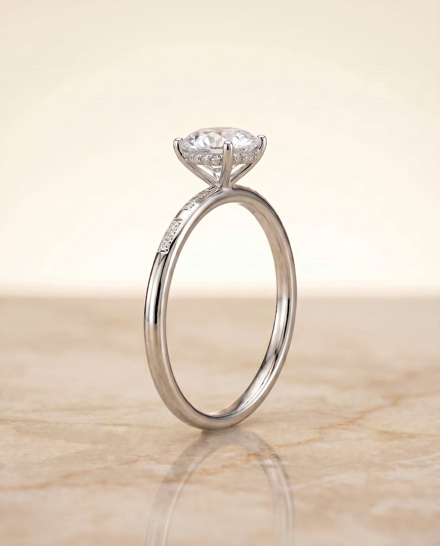 The Wanda Select Engagement Ring, made to order in our Los Angeles atelier