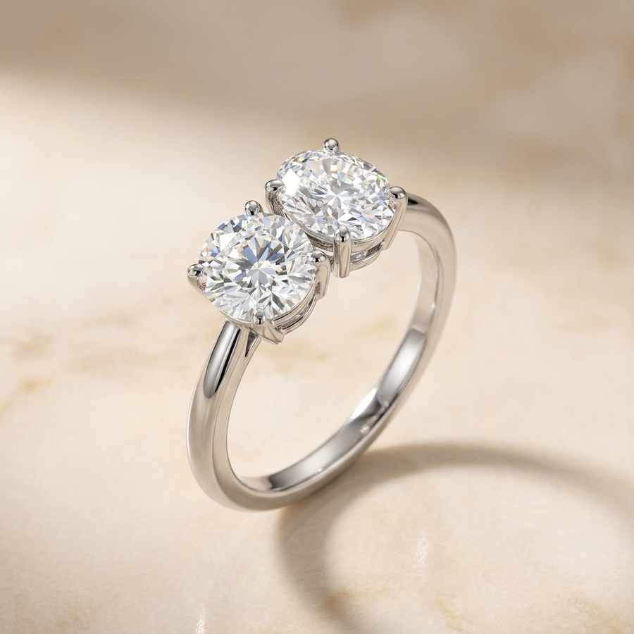 The Jackie Select Engagement Ring, made to order in our Los Angeles atelier