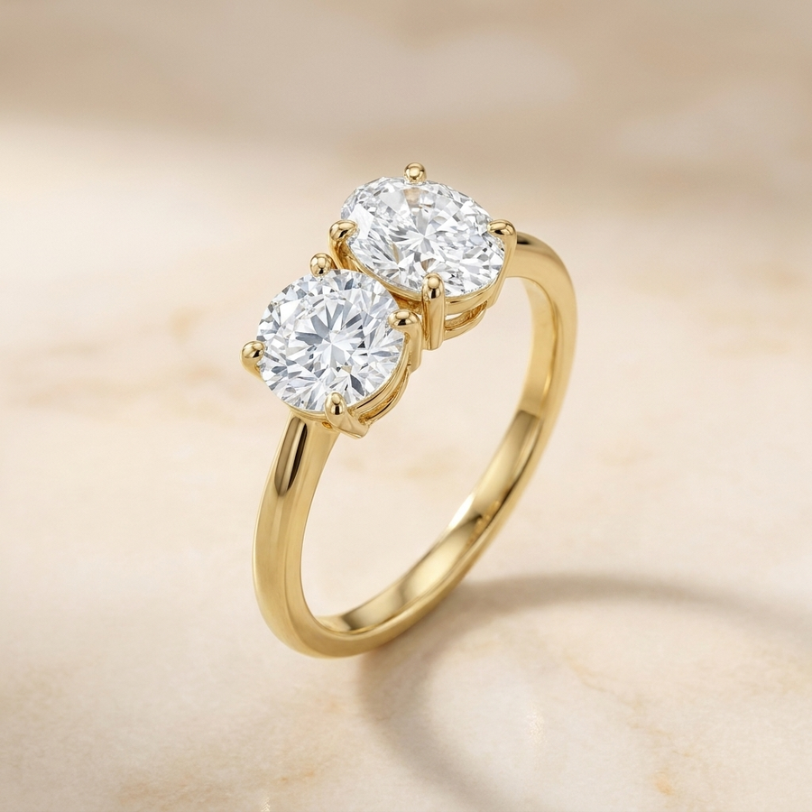 The Jackie Select Engagement Ring, made to order in our Los Angeles atelier