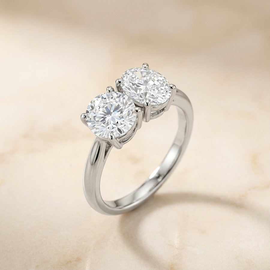 The Jackie Select Engagement Ring, made to order in our Los Angeles atelier