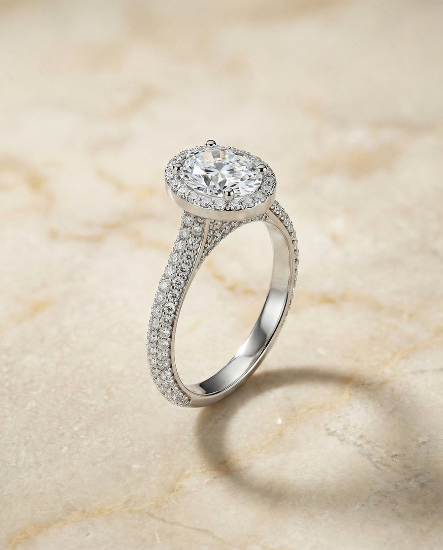 The  Select Engagement Ring, made to order in our Los Angeles atelier