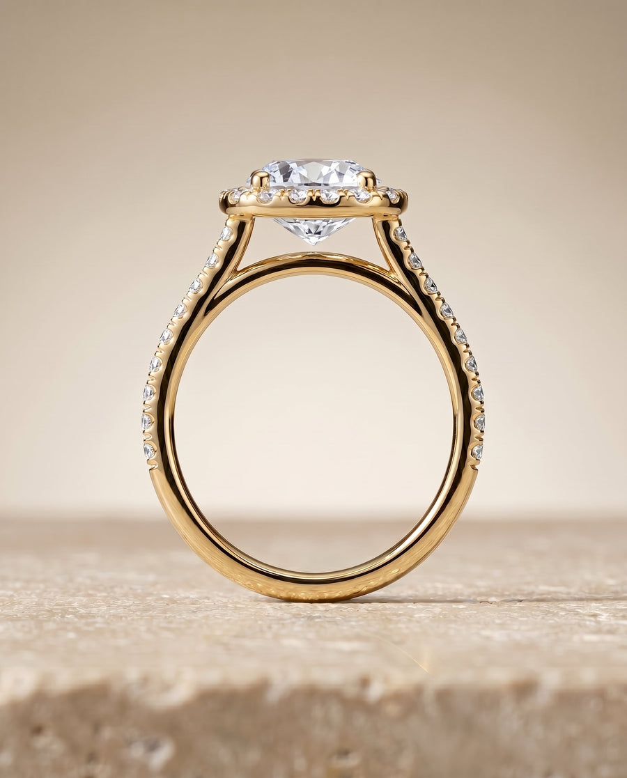 The Cosette Select Engagement Ring, made to order in our Los Angeles atelier