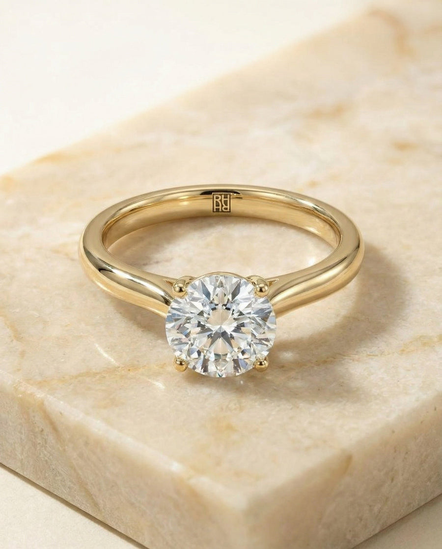 The  Select Engagement Ring, made to order in our Los Angeles atelier