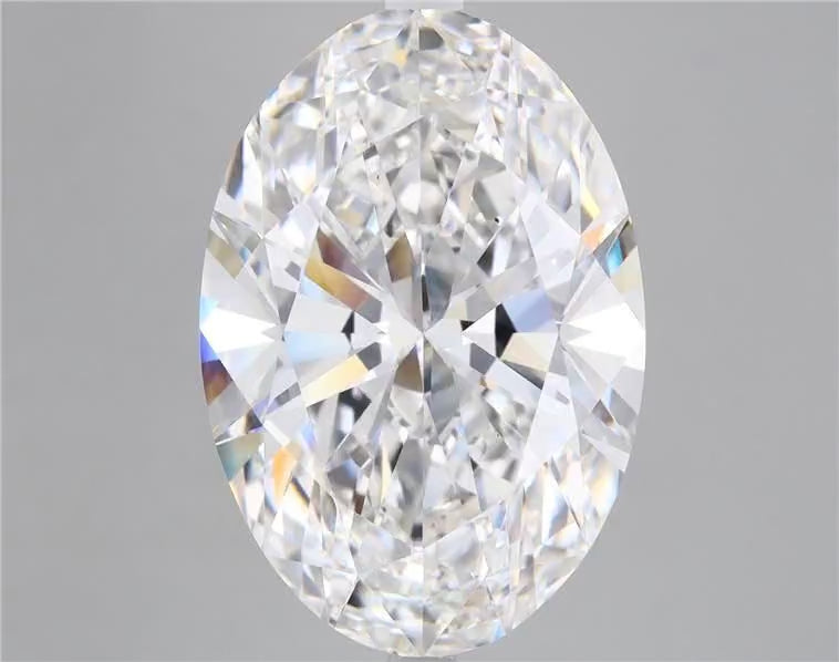 Oval 9.69ct E VS1 EX EX None  LAB CVD IGI LG598351744