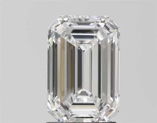 Lab Grown Emerald Cut Diamond, 2.92 Carat, E Color, VVS2 Clarity, IGI LG615357634