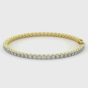 Lab Grown Diamond Tennis Bracelet, EFG/VS, IGI Certified (3, 15ctw), photo 5 | RockHer