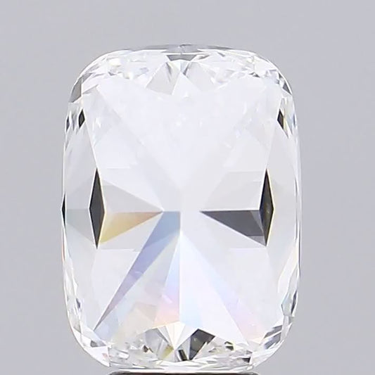 LAB GROWN Cushion brilliant 5.02ct E IF EX EX None – IGI LG600341784