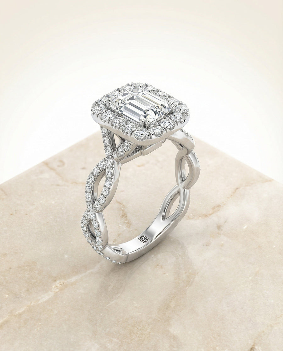The  Select Engagement Ring, made to order in our Los Angeles atelier