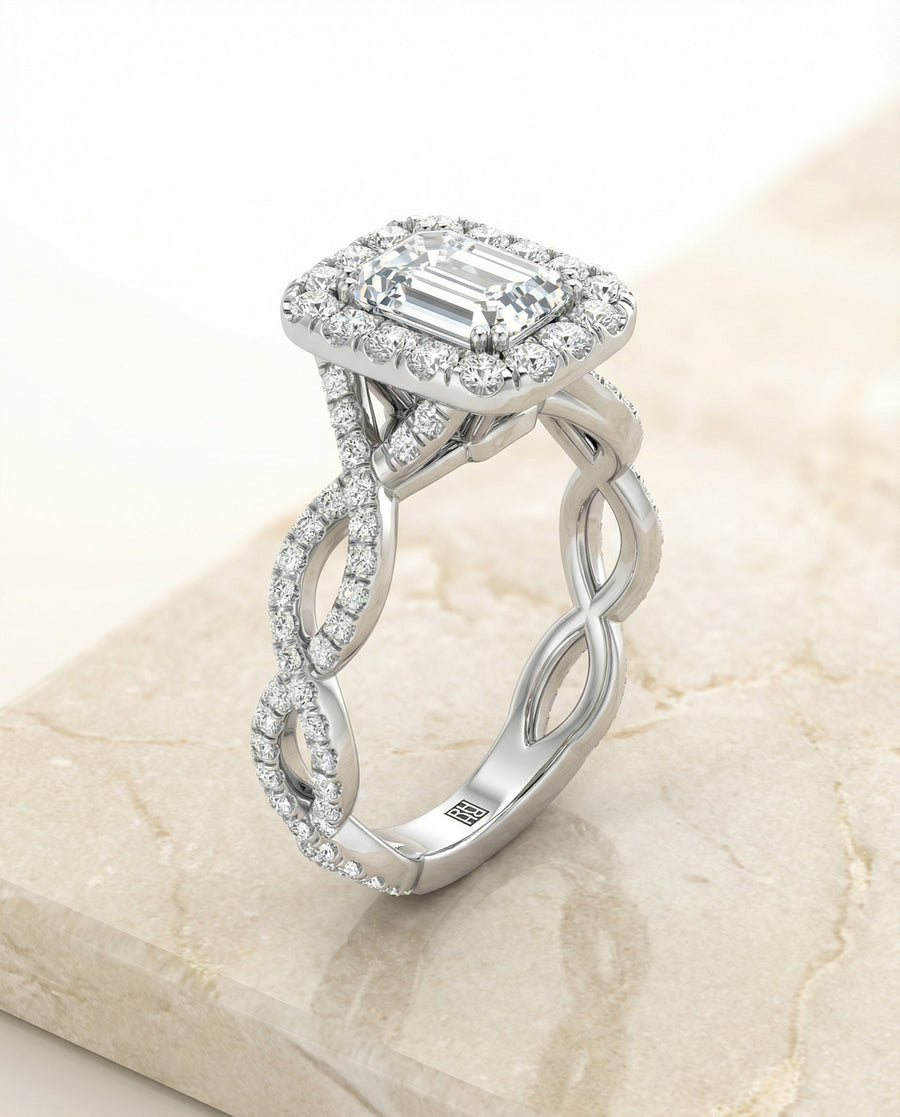 The  Select Engagement Ring, made to order in our Los Angeles atelier