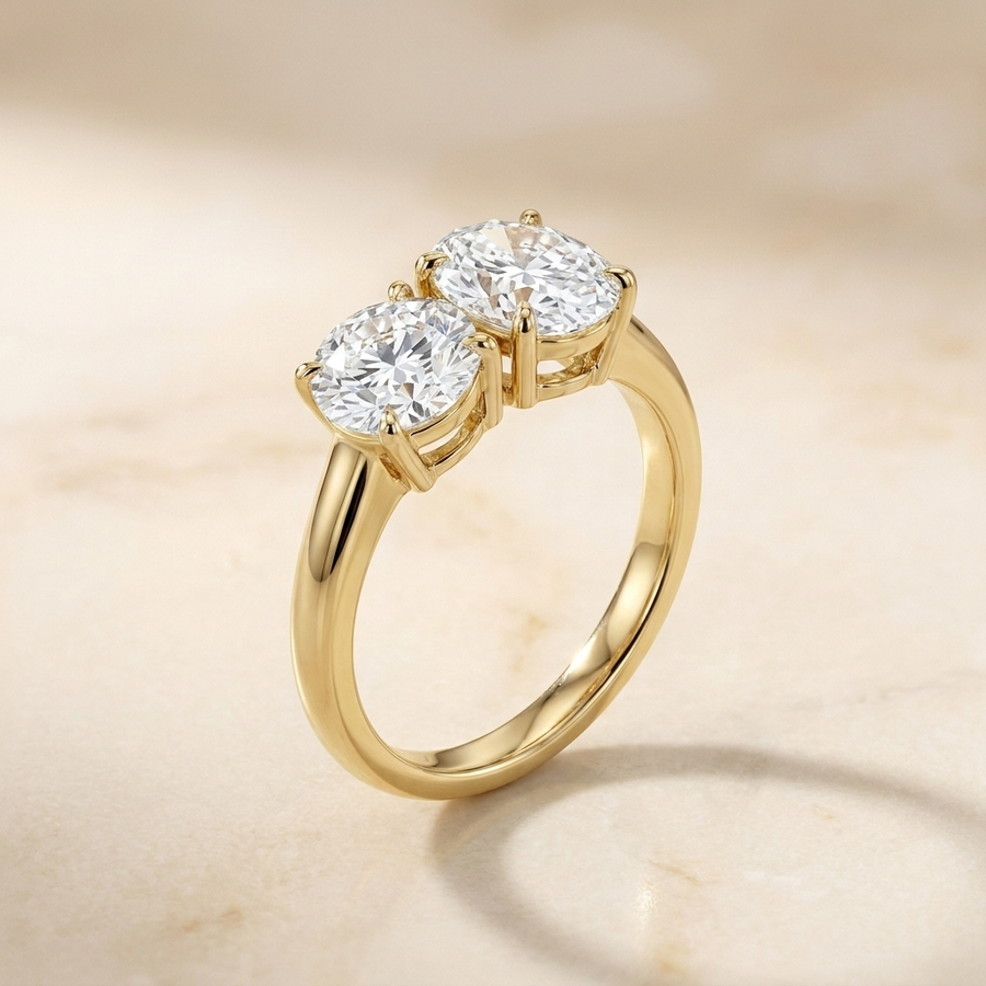The Sasha Select Engagement Ring, made to order in our Los Angeles atelier
