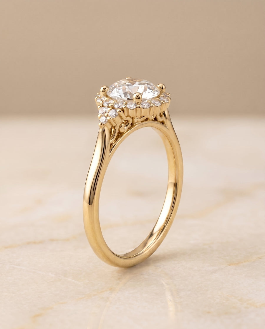 The Kai Select Engagement Ring, made to order in our Los Angeles atelier