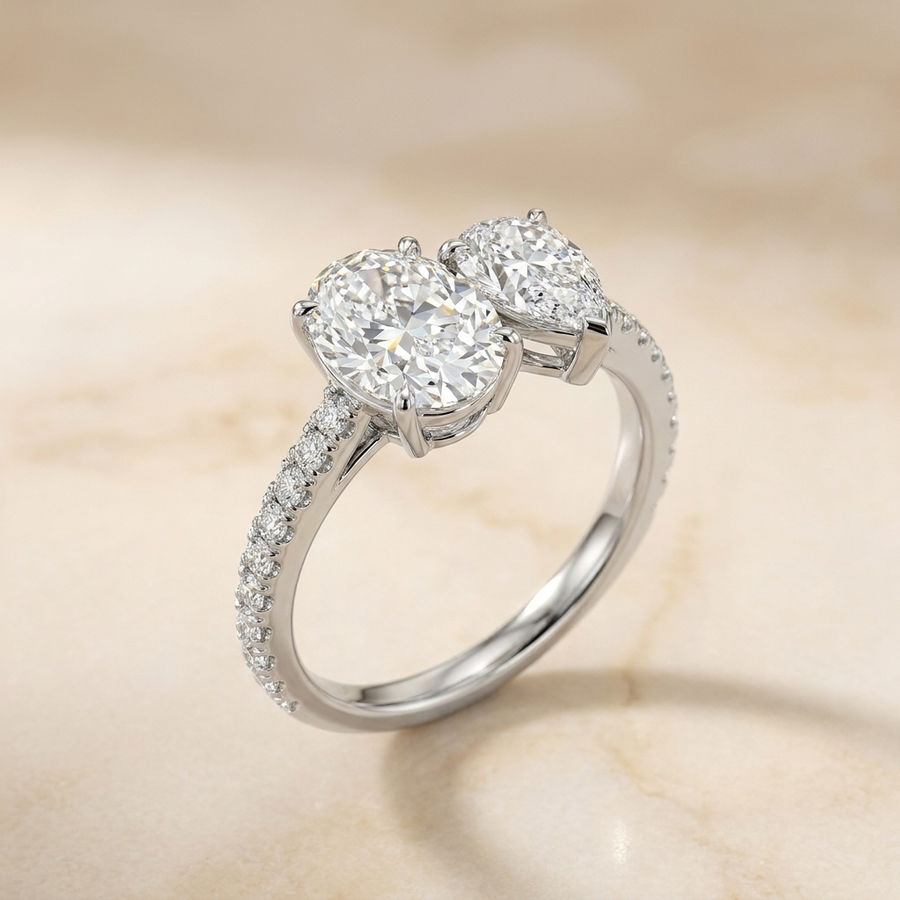 The Lorde Select Engagement Ring, made to order in our Los Angeles atelier