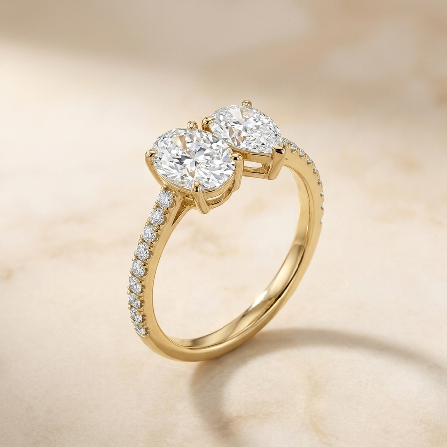 The Lorde Select Engagement Ring, made to order in our Los Angeles atelier