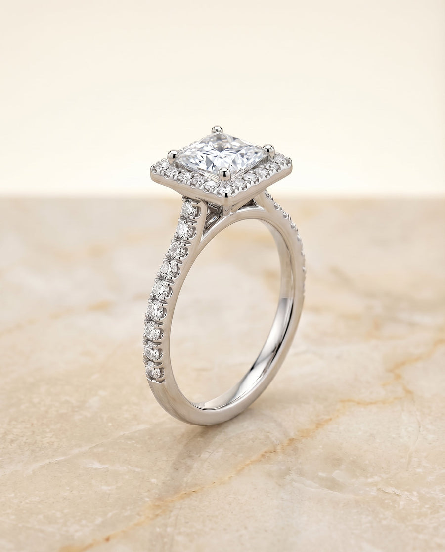 The  Select Engagement Ring, made to order in our Los Angeles atelier