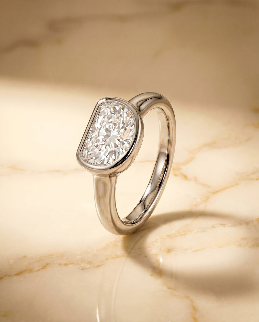 The Agnes Select Engagement Ring, made to order in our Los Angeles atelier
