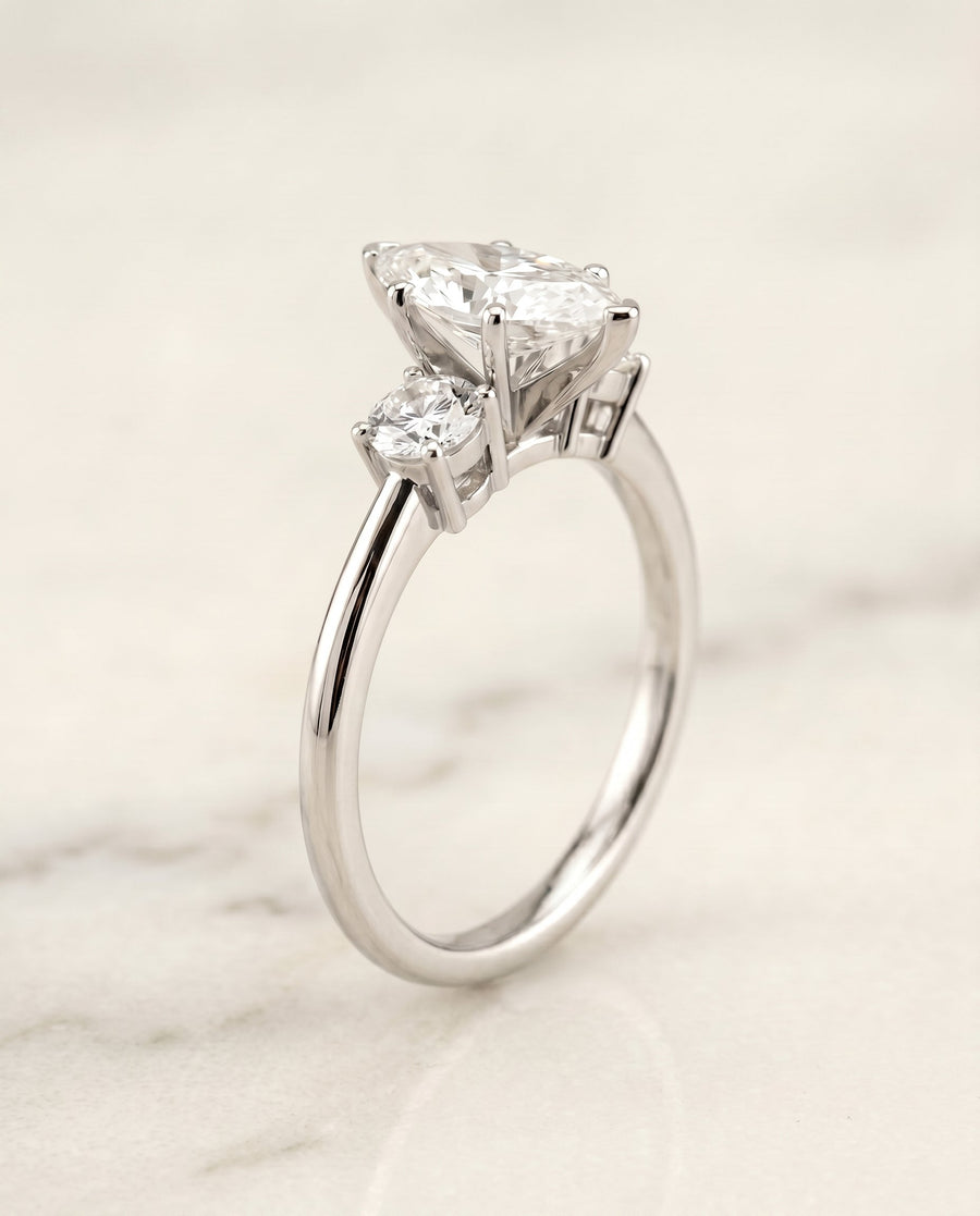 The Anita Select Engagement Ring, made to order in our Los Angeles atelier