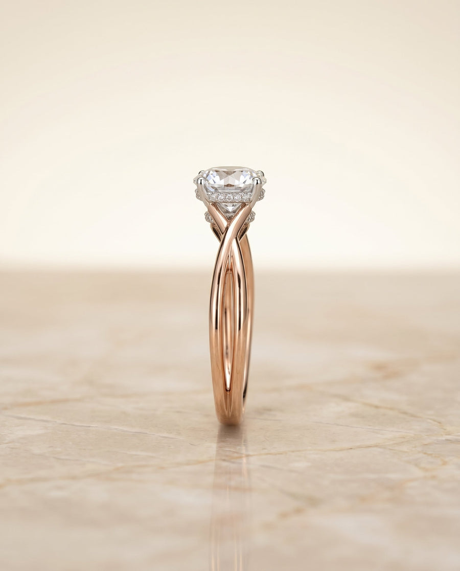 The Blondie Select Engagement Ring, made to order in our Los Angeles atelier