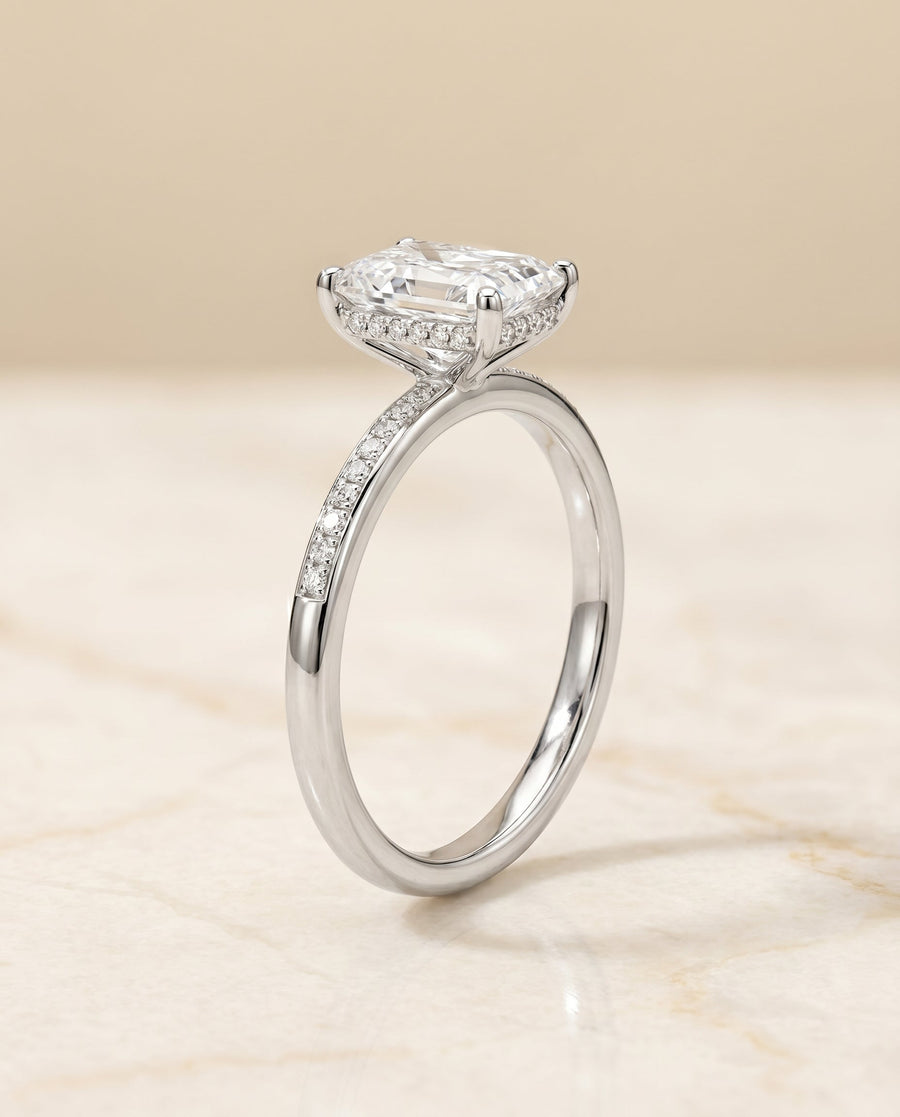 The Brenda Select Engagement Ring, made to order in our Los Angeles atelier