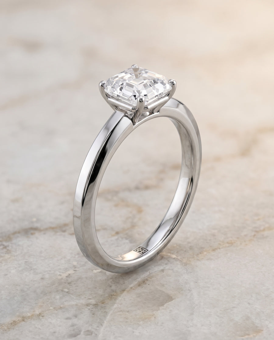 The Carmen Engagement Ring, made to order in our Los Angeles atelier