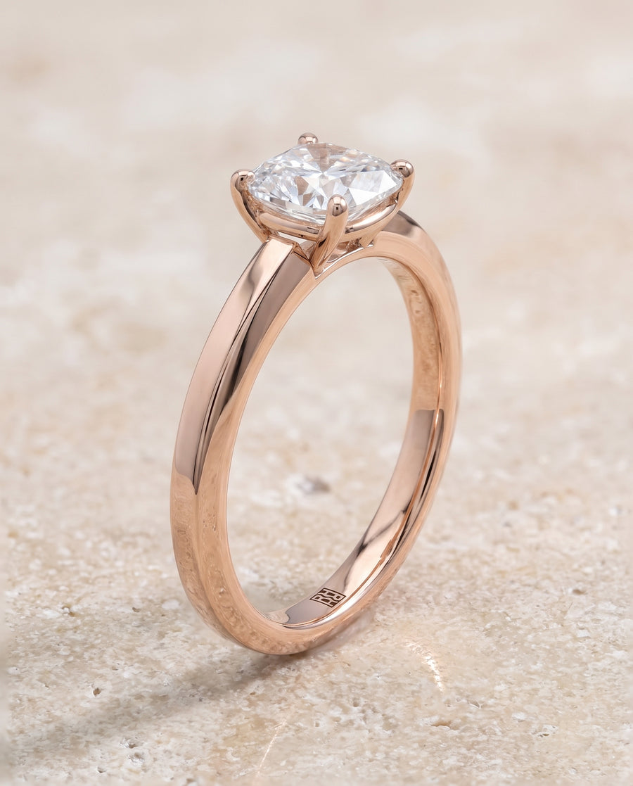 The Carmen Engagement Ring, made to order in our Los Angeles atelier