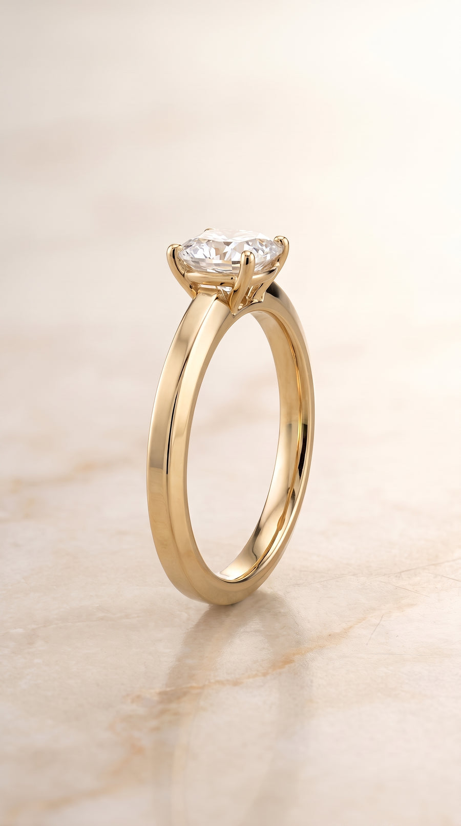 The Carmen Engagement Ring, made to order in our Los Angeles atelier