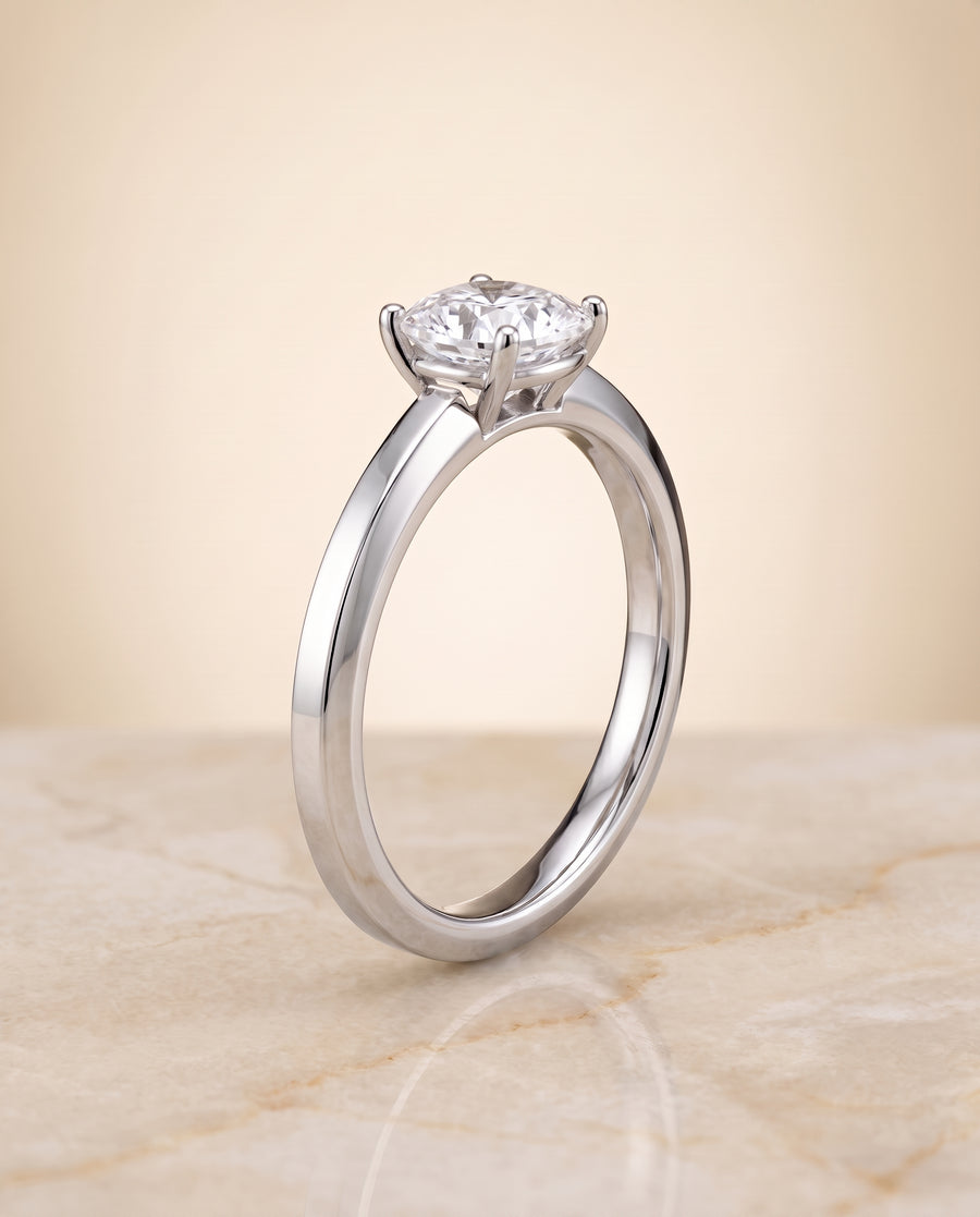 The Carmen Engagement Ring, made to order in our Los Angeles atelier