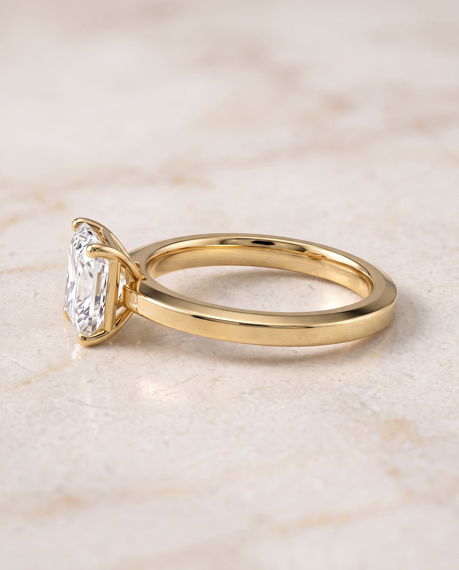 The Carmen Engagement Ring, made to order in our Los Angeles atelier