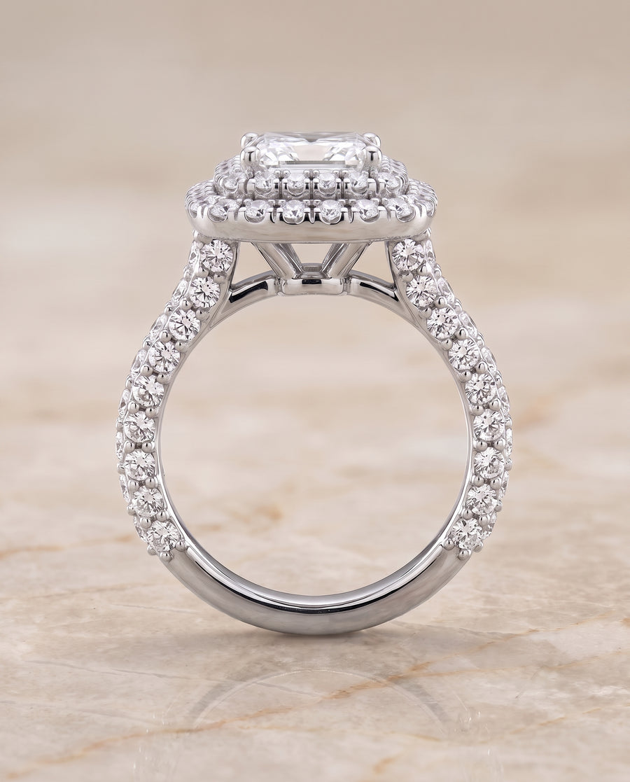 The Dinah Engagement Ring, made to order in our Los Angeles atelier