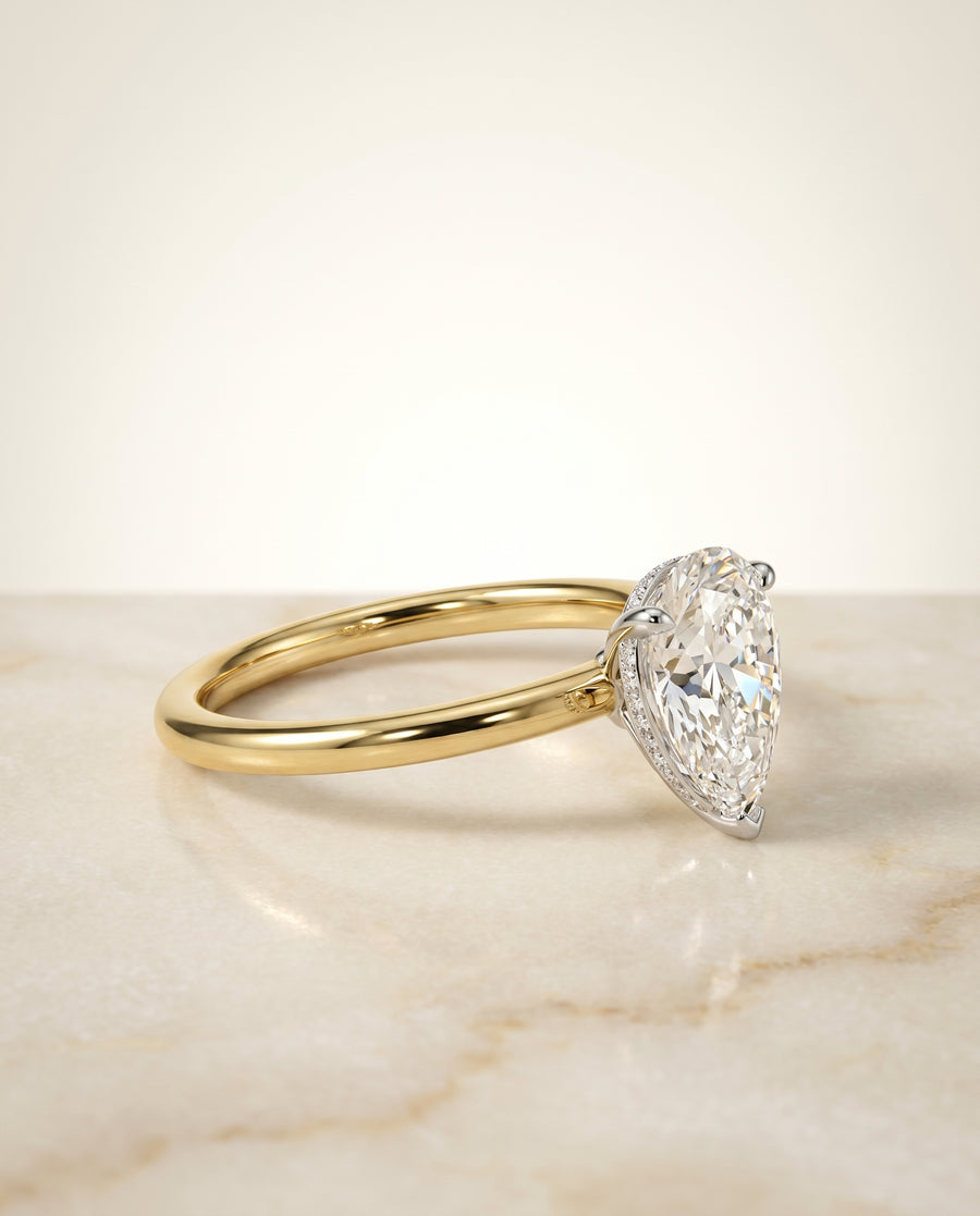 The Eartha Engagement Ring, made to order in our Los Angeles atelier