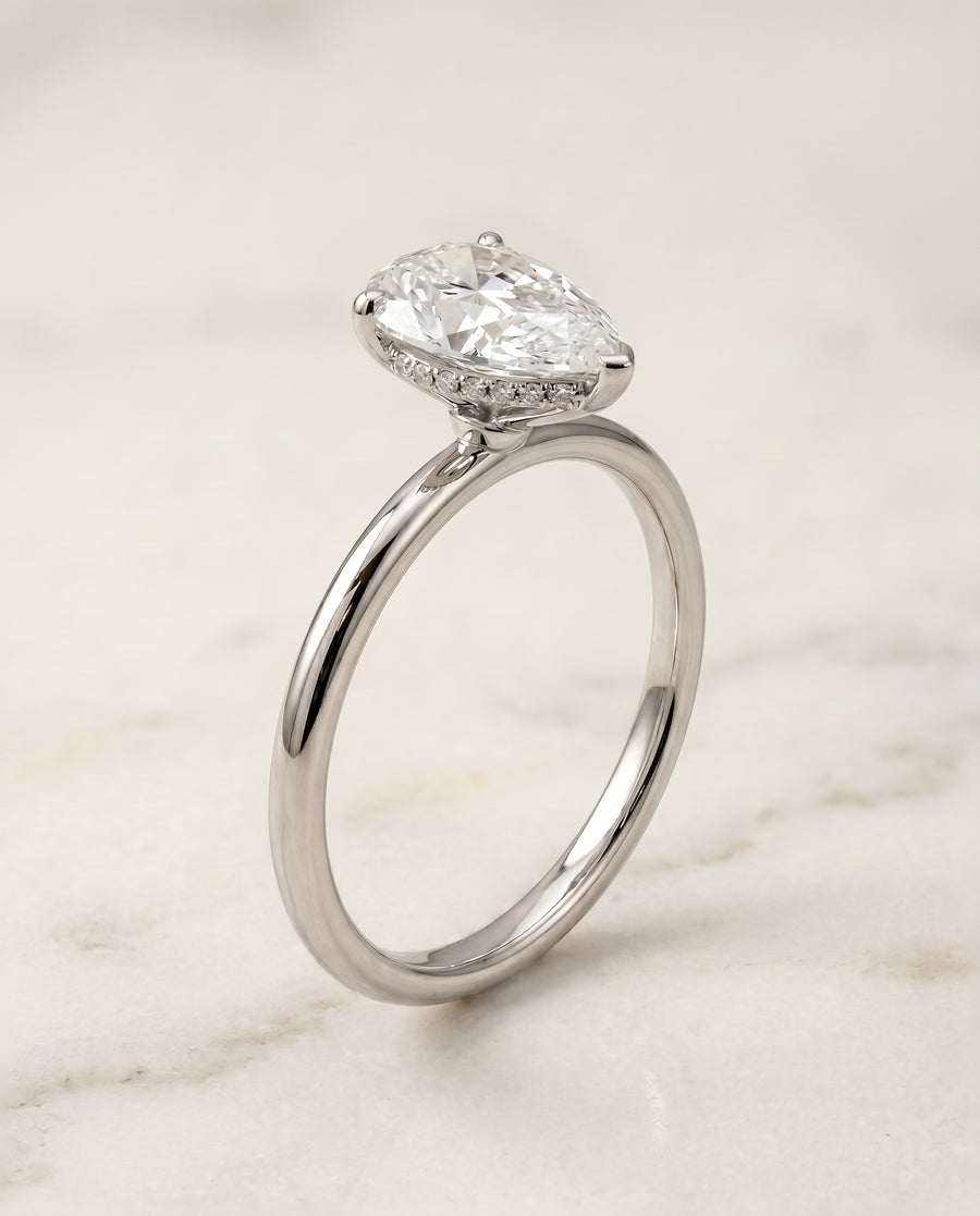 The Eartha Engagement Ring, made to order in our Los Angeles atelier