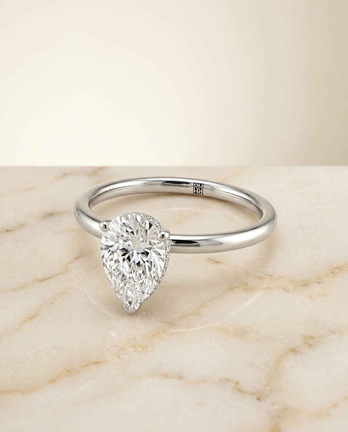 The Eartha princess engagement ring setting in Platinum | RockHer
