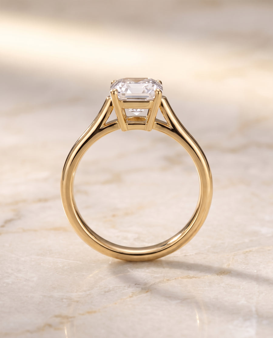 The Ellie Engagement Ring, made to order in our Los Angeles atelier