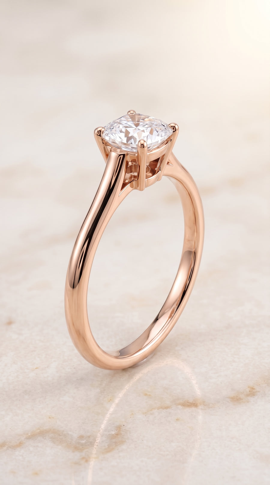 The Ellie Engagement Ring, made to order in our Los Angeles atelier